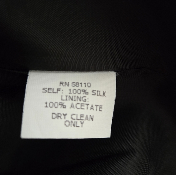 David Meister Y2K Silk Spaghetti Strap Paisley Bling Sheath Dress Size 8 #061 - Picture 9 of 9